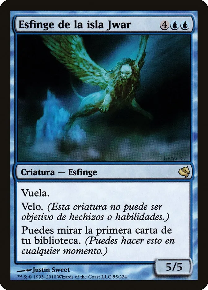 2011 Salvat 2011 Sphinx of Jwar Isle #55 rare card image