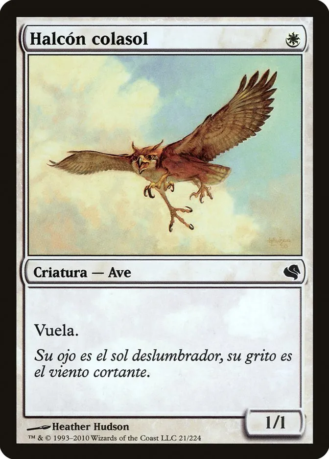 2011 Salvat 2011 Suntail Hawk common #21 common card image