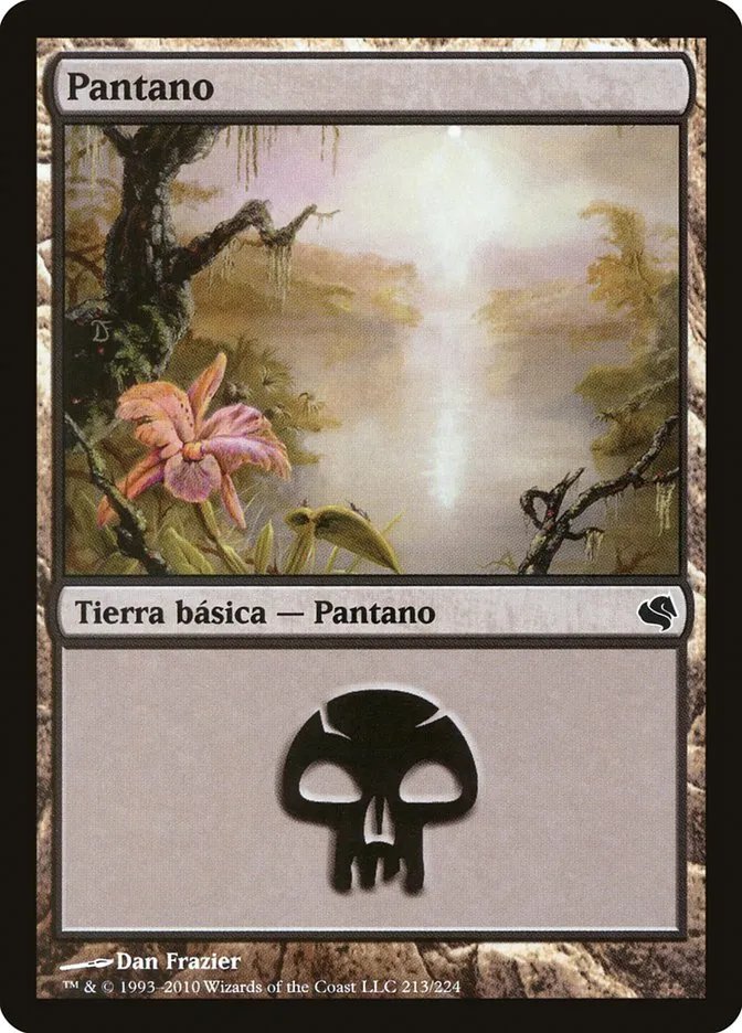 2011 Salvat 2011 Swamp common #213 common card image