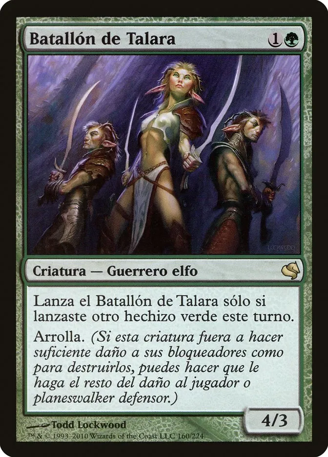 2011 Salvat 2011 Talara's Battalion #160 rare card image