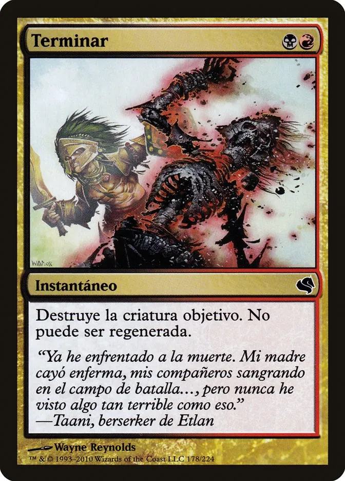 2011 Salvat 2011 Terminate common #178 common card image
