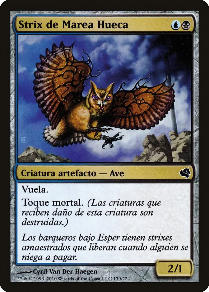 2011 Salvat 2011 Tidehollow Strix #179 common card image