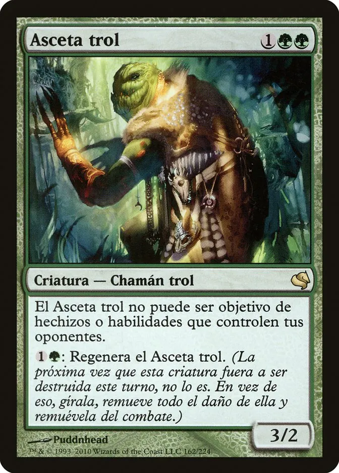 2011 Salvat 2011 Troll Ascetic #162 rare card image