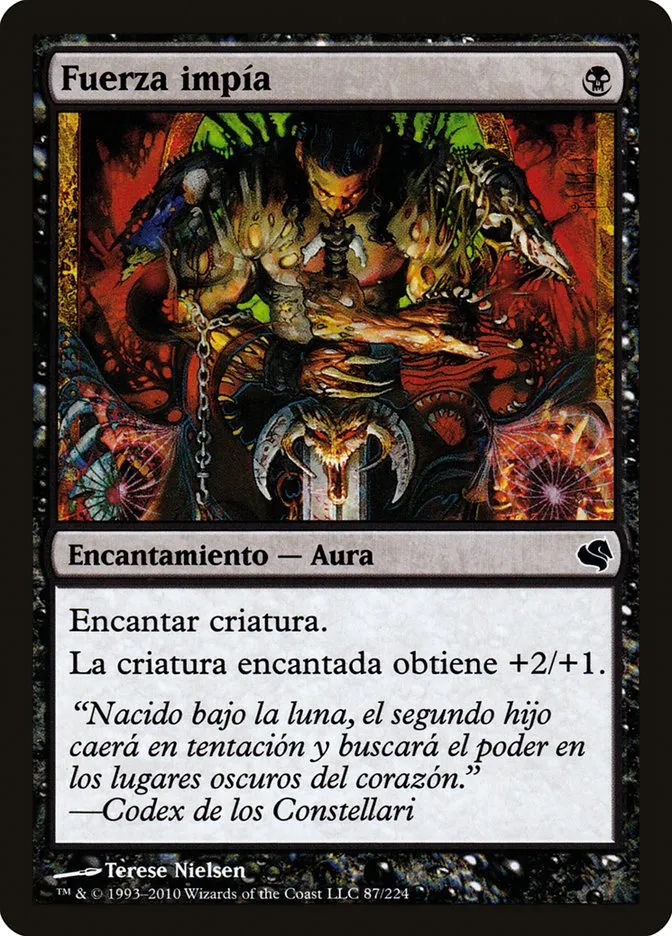 2011 Salvat 2011 Unholy Strength common #87 common card image
