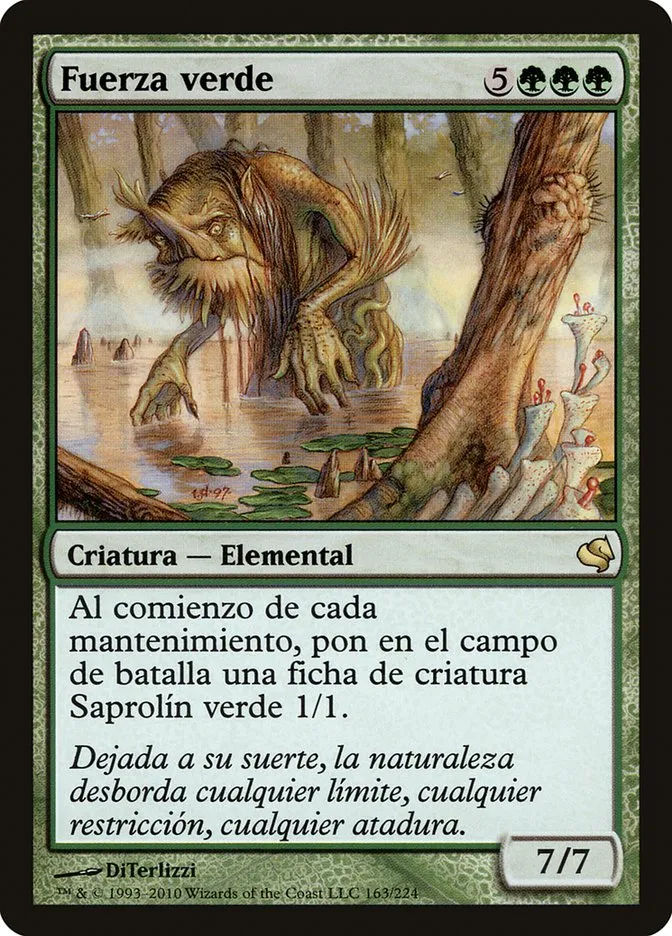 2011 Salvat 2011 Verdant Force #163 rare card image