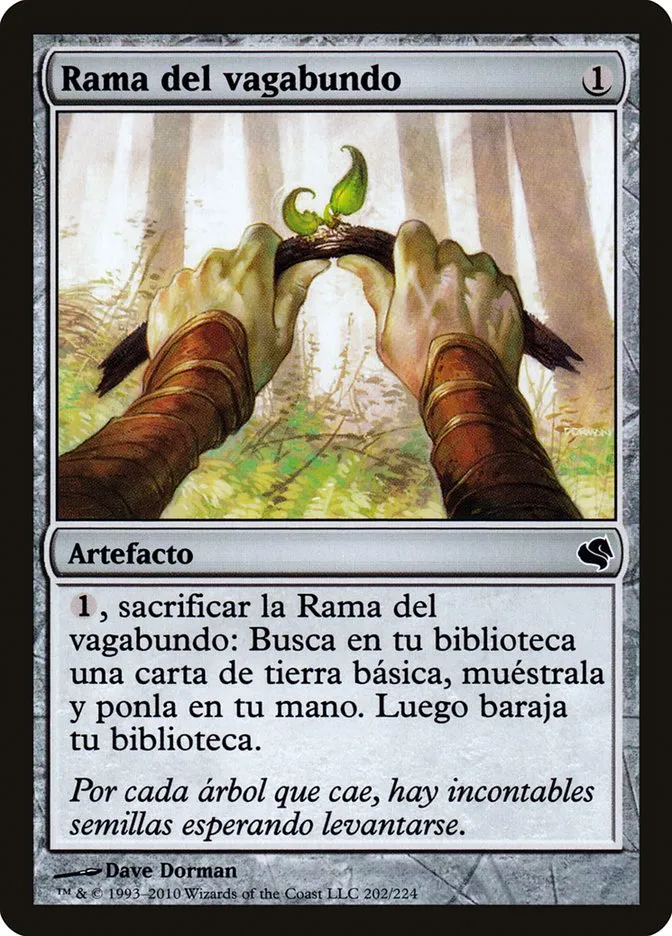 2011 Salvat 2011 Wanderer's Twig common #202 common card image