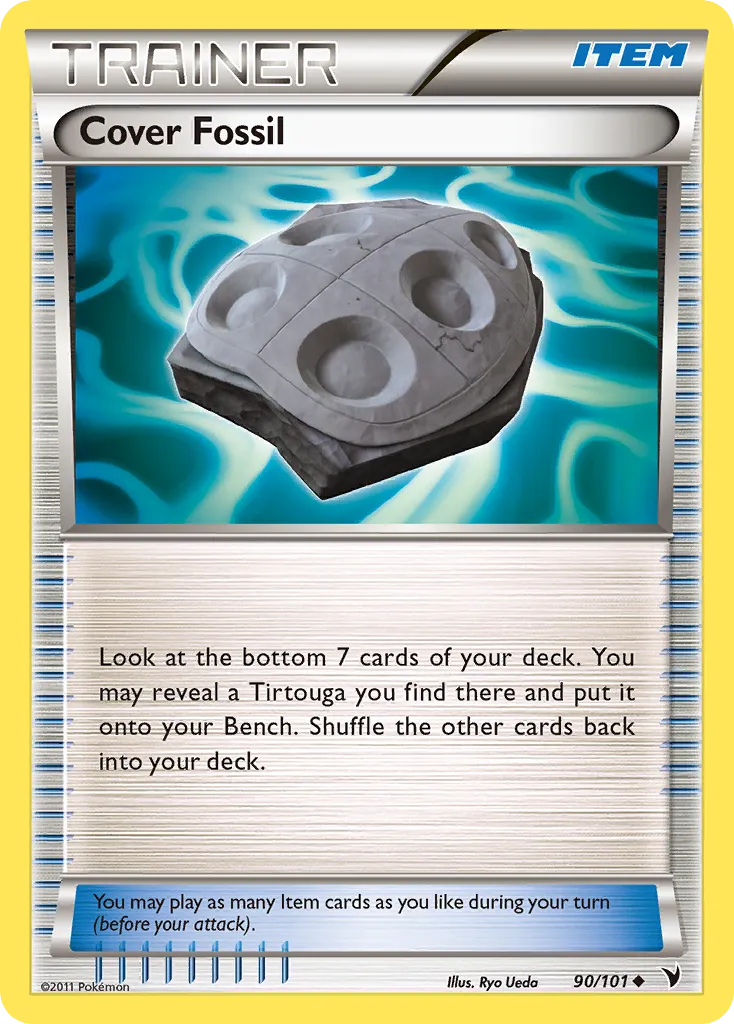2011 Noble Victories Cover Fossil Uncommon #090/101 Uncommon card image