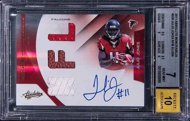 2011 Panini Absolute Julio Jones Memorabilia Premier Materials #226 card image
