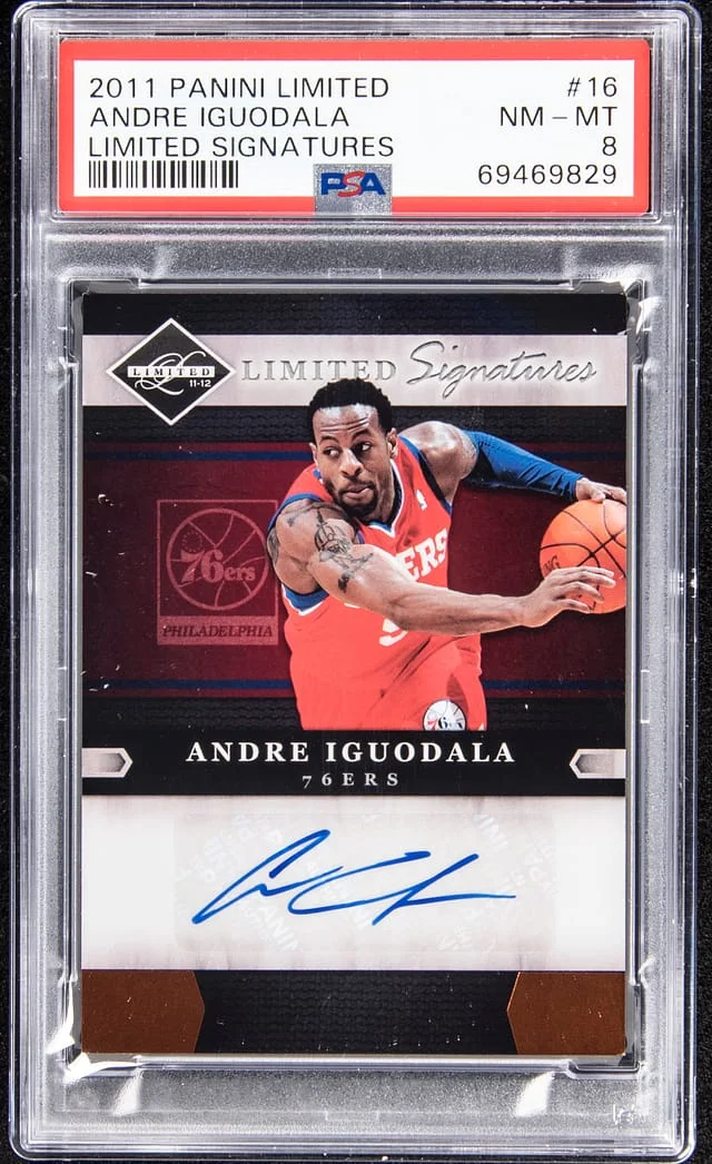 2011 Panini Andre Iguodala Limited Limited Signatures #16 card image