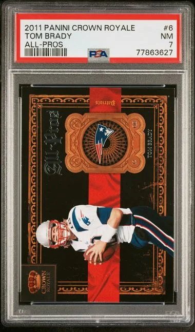 2011 Panini Crown Royale Tom Brady All-Pros #6 card image