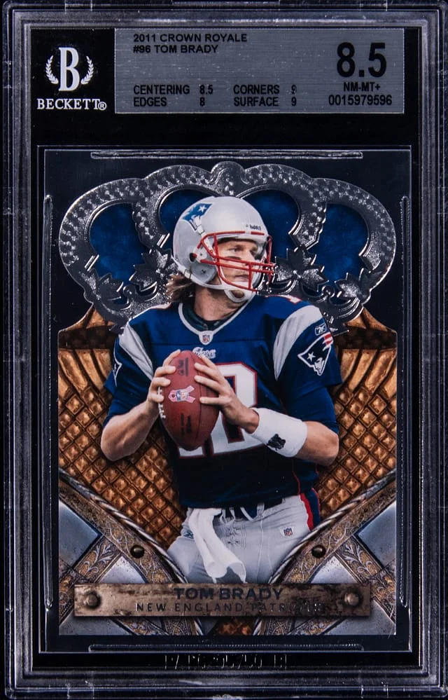 2011 Panini Crown Royale Tom Brady #96 card image