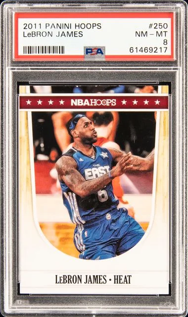 2011 Panini Hoops LeBron James #250 card image