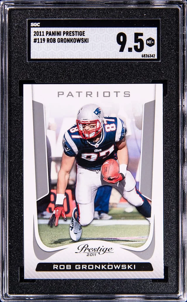 2011 Panini Prestige Rob Gronkowski #119 card image