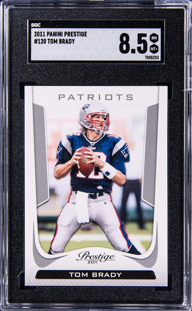 2011 Panini Prestige Tom Brady #120 card image