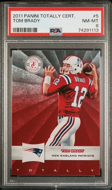 2011 Panini Tom Brady Totally Certified #5 card image
