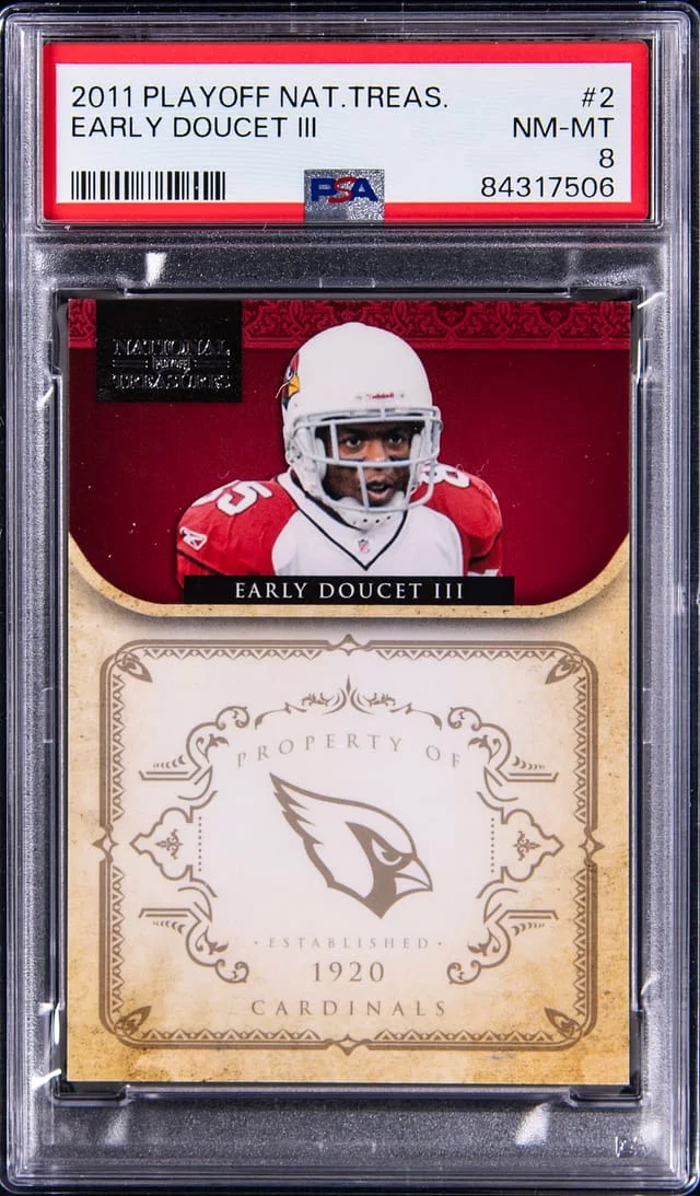 2011 Playoff Early Doucet II National Treasures #2 card image