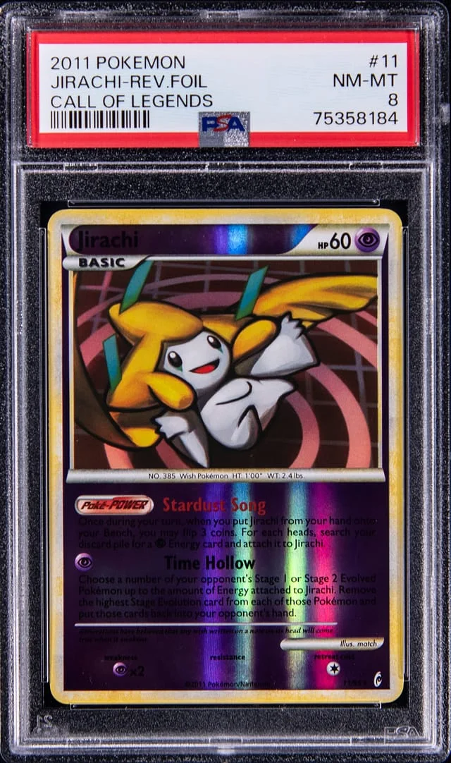 2011 Pokemon Call Of Legends Jirachi-Reverse #11 card image
