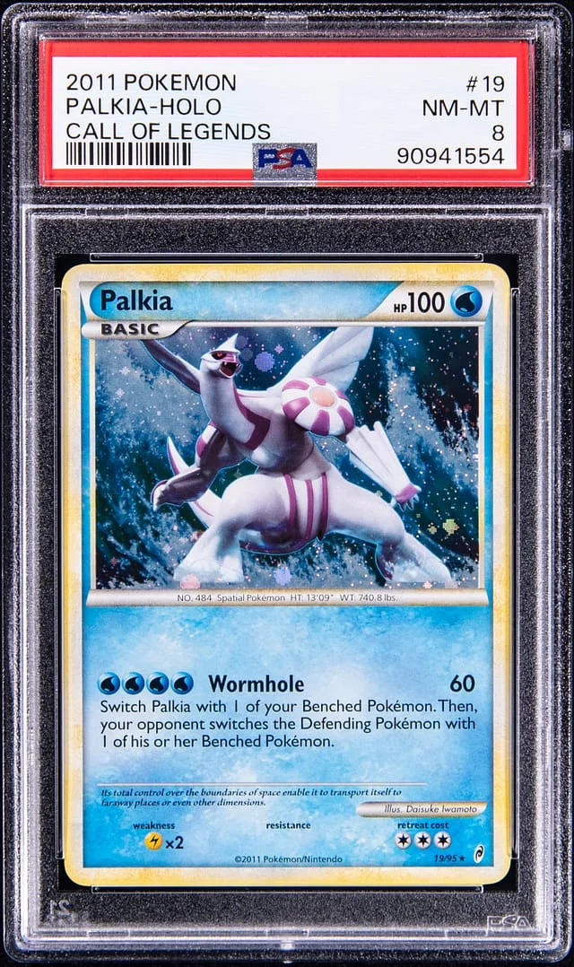 2011 Pokemon Call Of Legends Rare Holofoil Palkia #19 card image