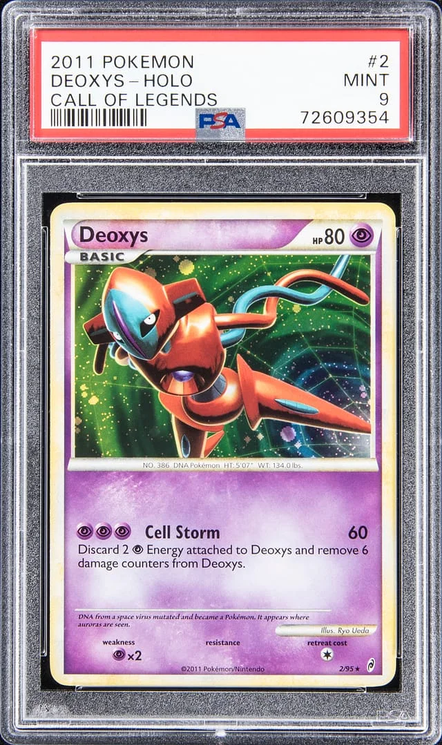 2011 Pokemon Holo - Call Of Legends Deoxys #2 card image