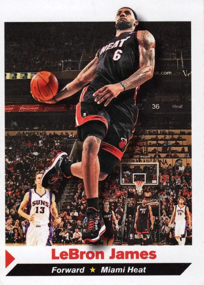 2011 Sports Illustrated for Kids Lebron James #23 card image