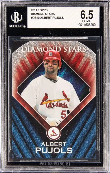 2011 Topps Albert Pujols Diamond Stars #DS-10 card image