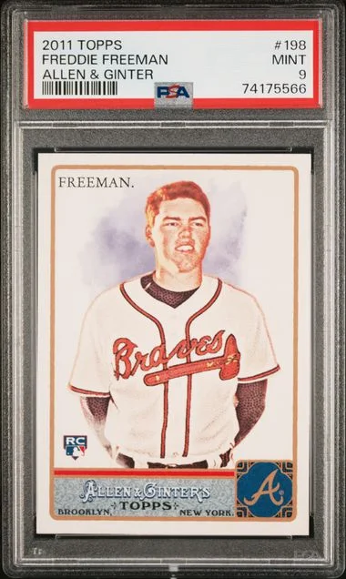 2011 Topps Allen & Ginter Freddie Freeman #198 card image