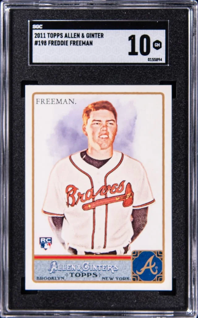 2011 Topps Allen & Ginter Freddie Freeman #290 card image