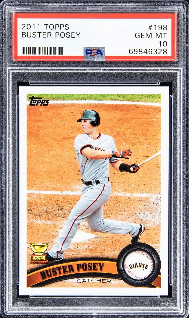2011 Topps Buster Posey #198 card image