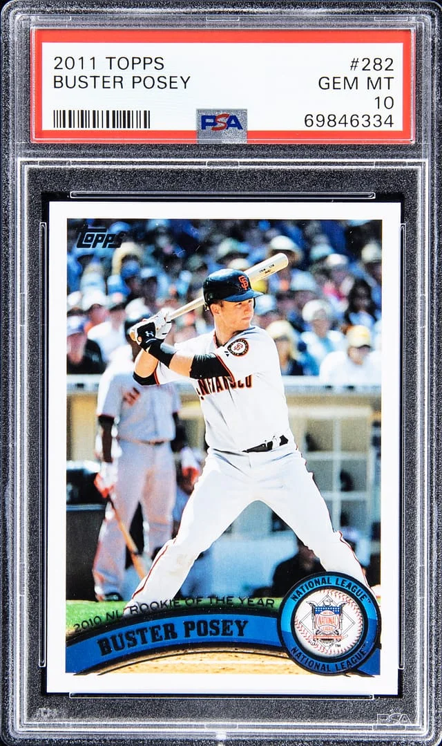 2011 Topps Buster Posey #282 card image