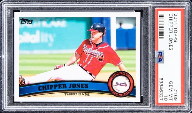 2011 Topps Chipper Jones #169 card image