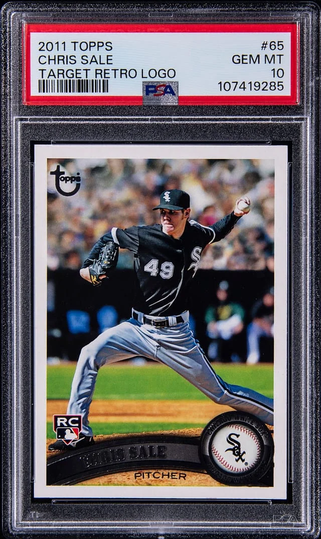 2011 Topps Chris Sale Target Retro Logo #65 card image
