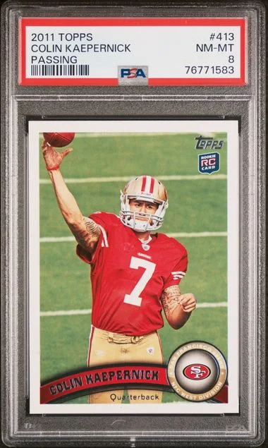 2011 Topps Colin Kaepernick Passing #413 card image