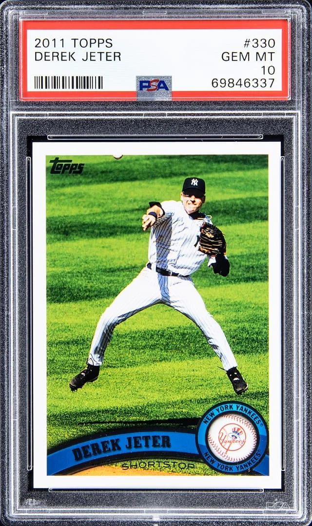 2011 Topps Derek Jeter #330 card image