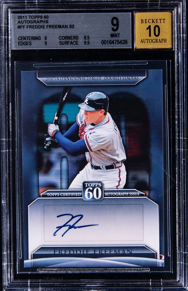 2011 Topps Freddie Freeman 60 Autographs #FF card image