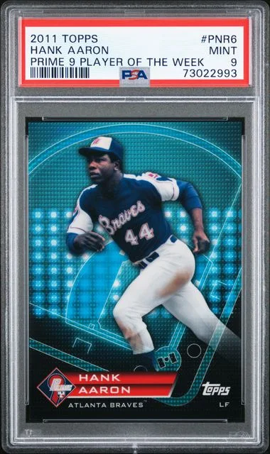 2011 Topps Hank Aaron Prime 9 Player Of The Week #PNR6 card image