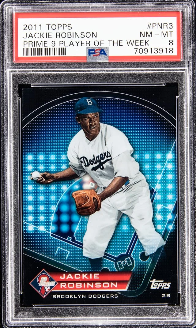 2011 Topps Jackie Robinson Prime 9 Redemption #PNR3 card image