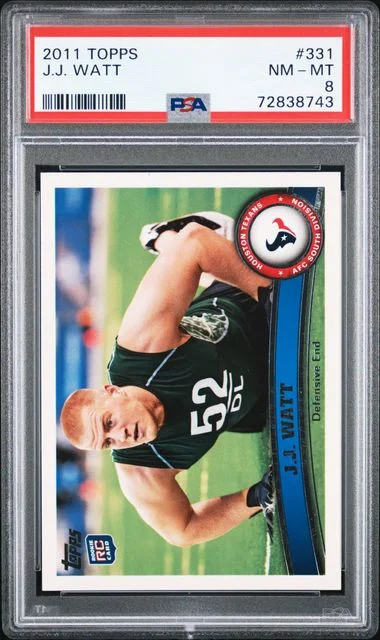 2011 Topps J.J. Watt #331 card image