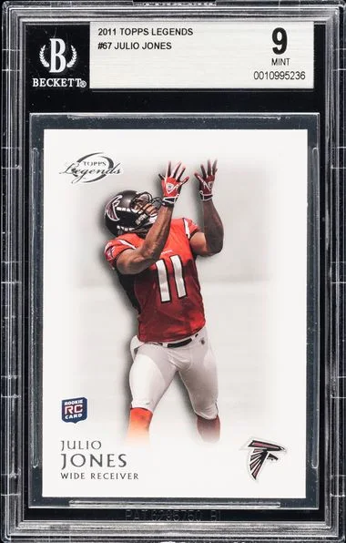 2011 Topps Julio Jones Legends #67 card image