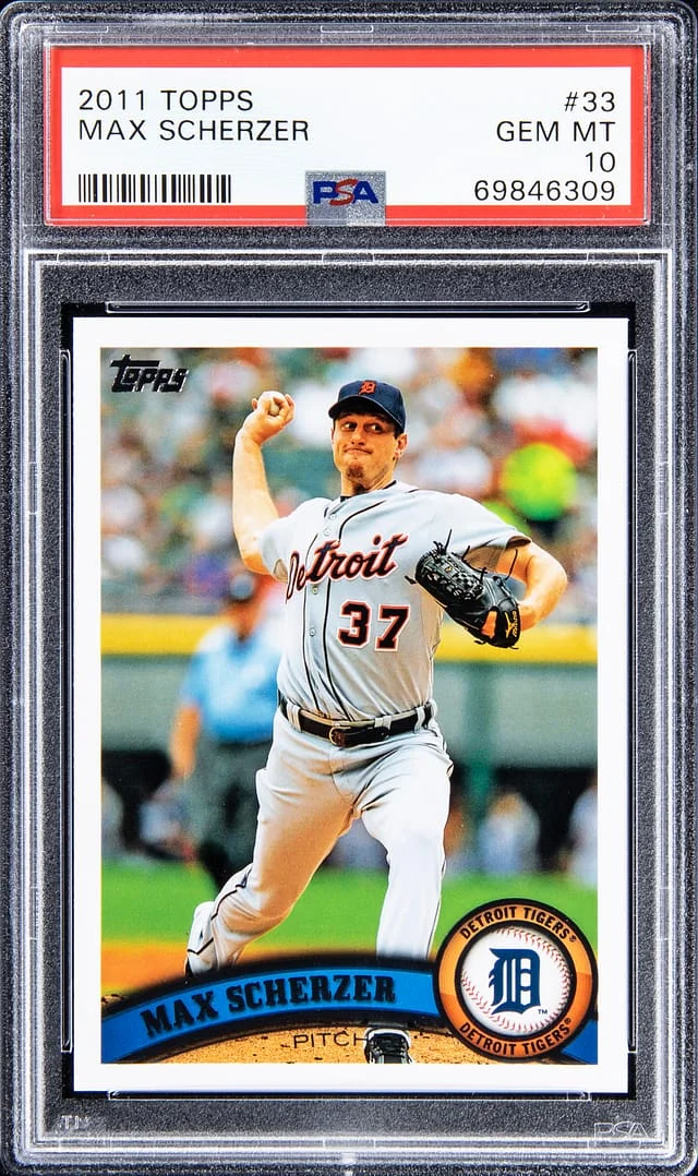 2011 Topps Max Scherzer #33 card image