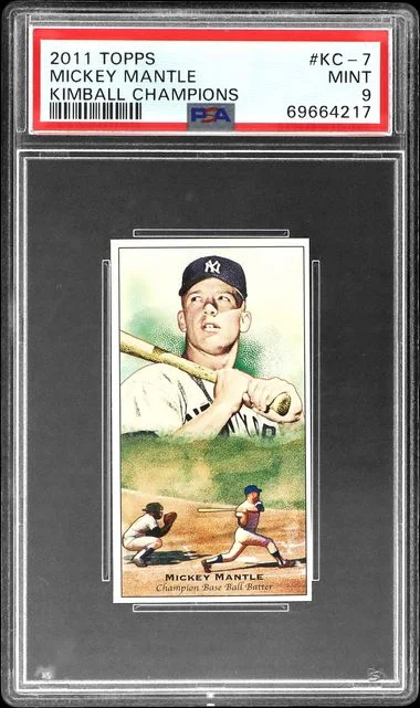 2011 Topps Mickey Mantle Kimball Champions #KC-7 card image