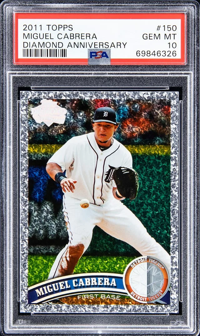 2011 Topps Miguel Cabrera Diamond Anniversary #150 card image