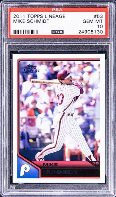 2011 Topps Mike Schmidt Lineage #53 card image