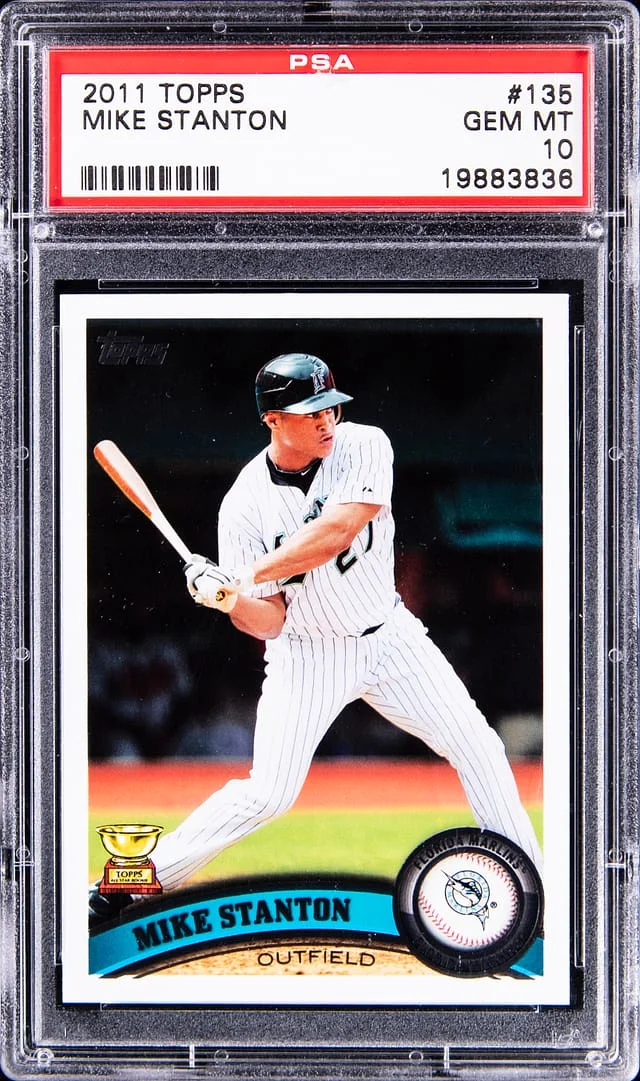 2011 Topps Mike Stanton #135 card image