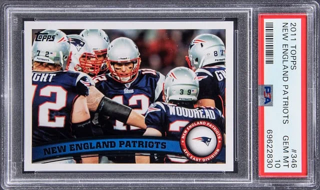 2011 Topps New England Patriots #346 card image