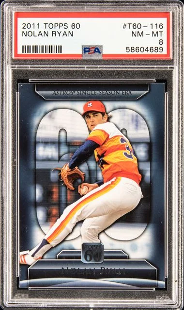 2011 Topps Nolan Ryan 60 #T60-116 card image