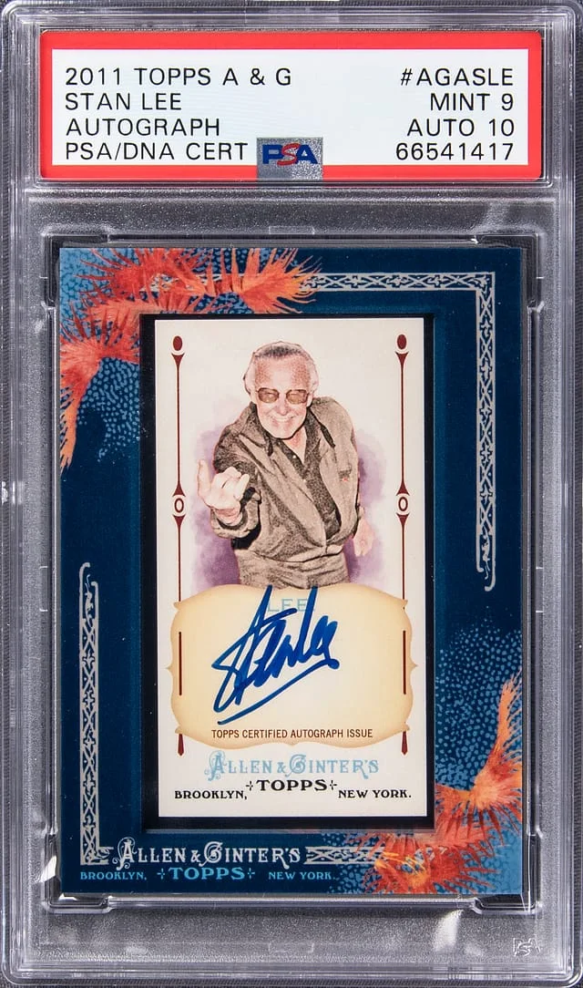 2011 Topps Stan Lee Allen & Ginter's #AGA-SLE card image