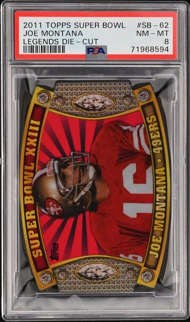 2011 Topps Super Joe Montana Bowl Legends Die-Cut #Sb-62 card image