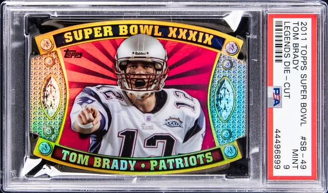 2011 Topps Super Tom Brady Bowl Legends Die-Cut #SB-49 card image