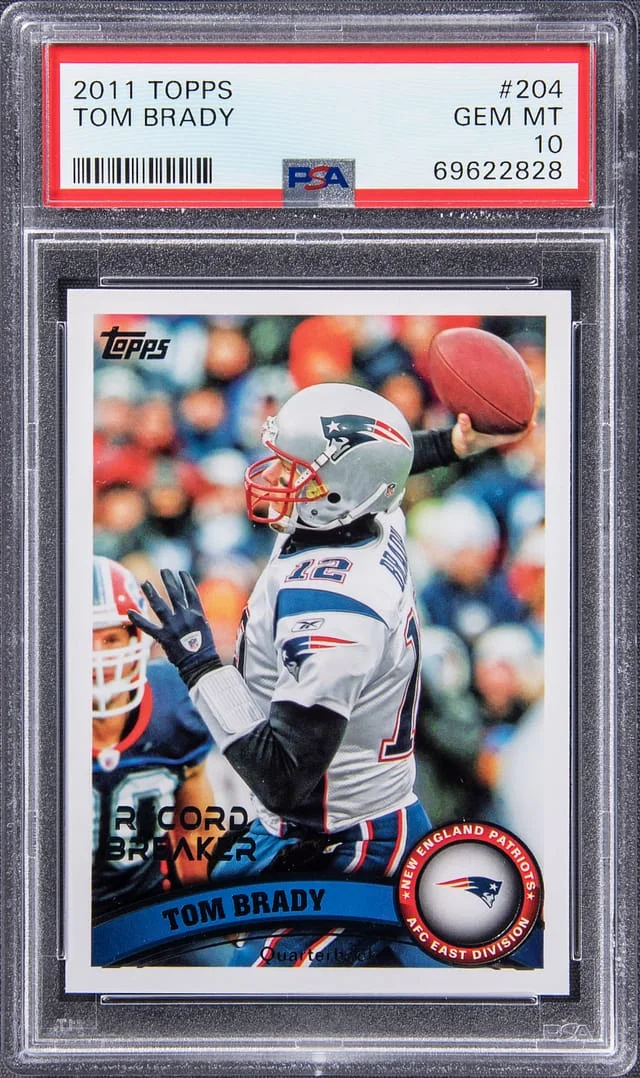 2011 Topps Tom Brady #204 card image
