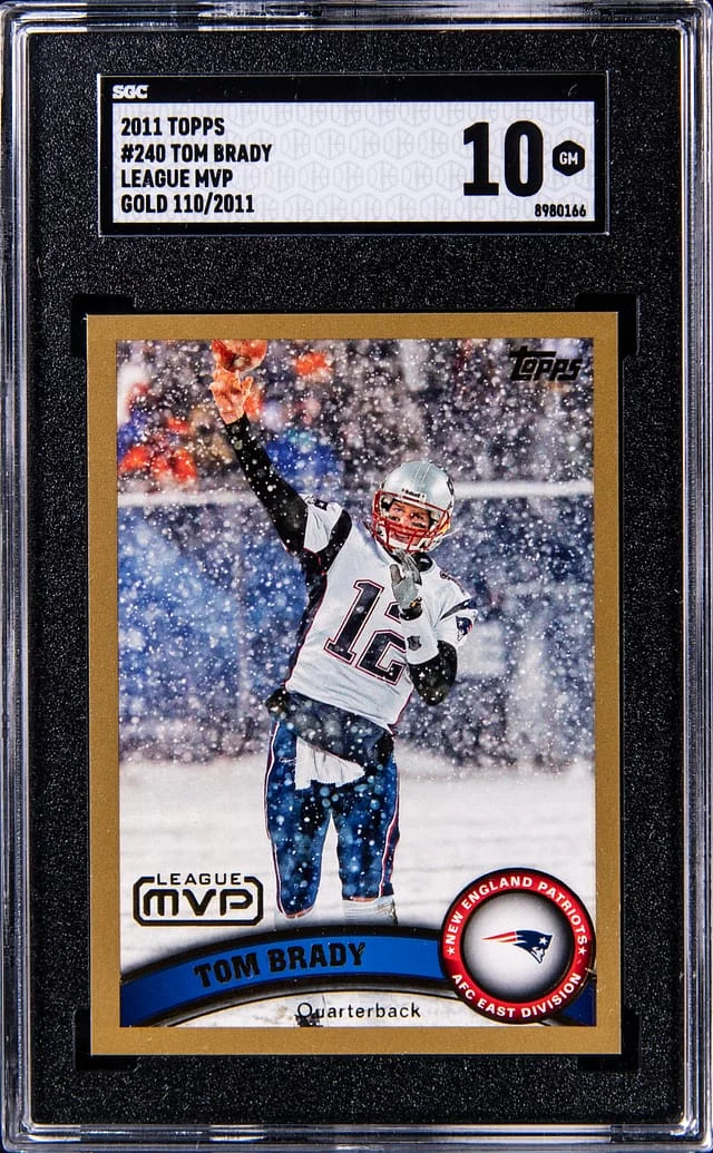 2011 Topps Tom Brady #240 card image